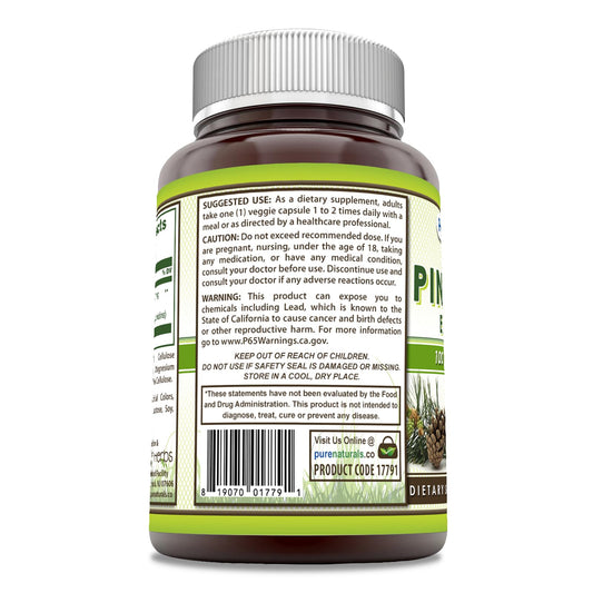 Pine Bark Extract Non-GMO Gluten Free Third-Party Tested