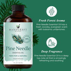 Pine essential oil for aromatherapy