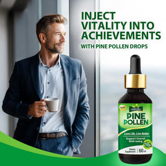 Liquid pine pollen extract showing high bioavailability