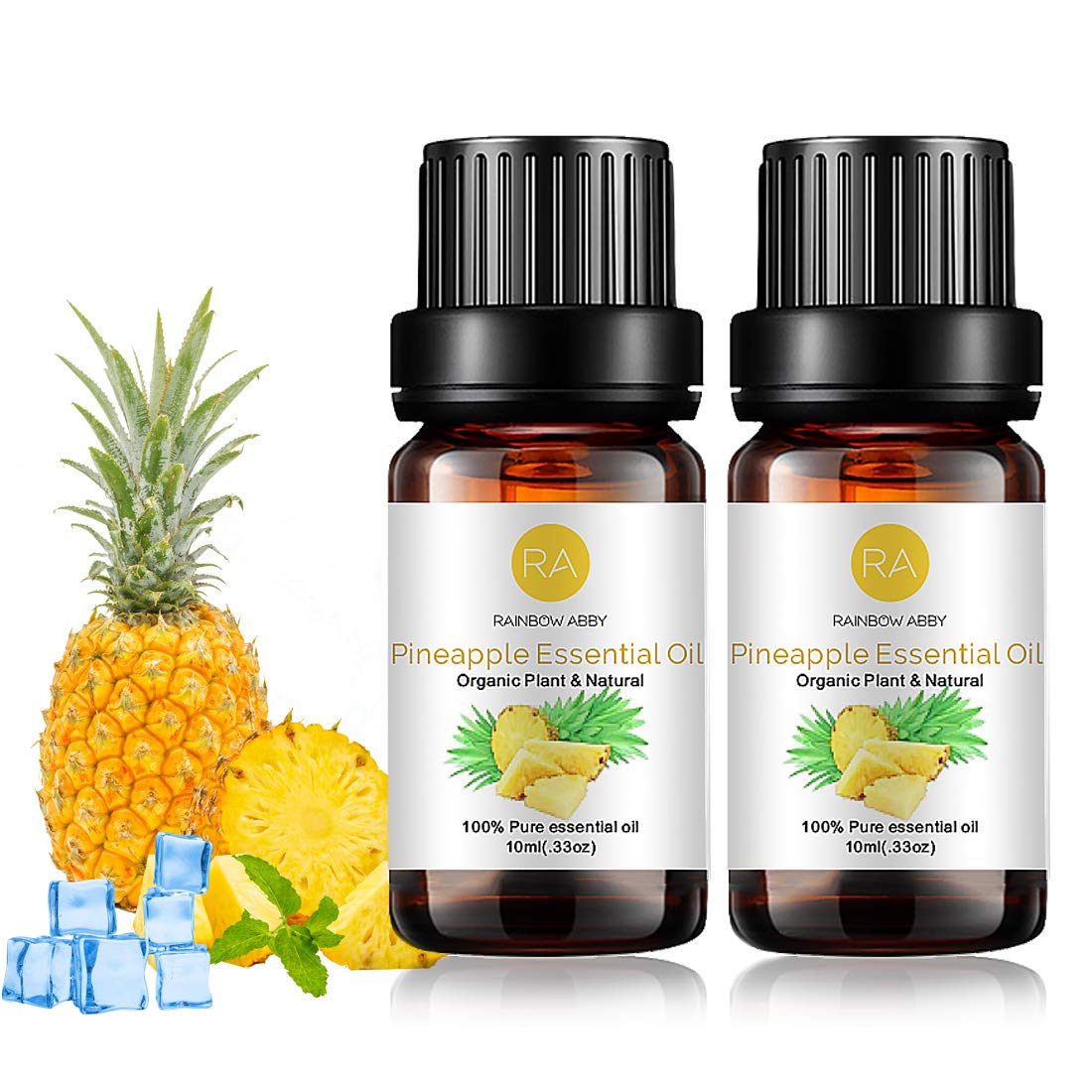 Two 10ml Pineapple Essential Oil bottles in a 2-pack
