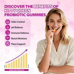 Pineapple flavored gummies shown as a serving