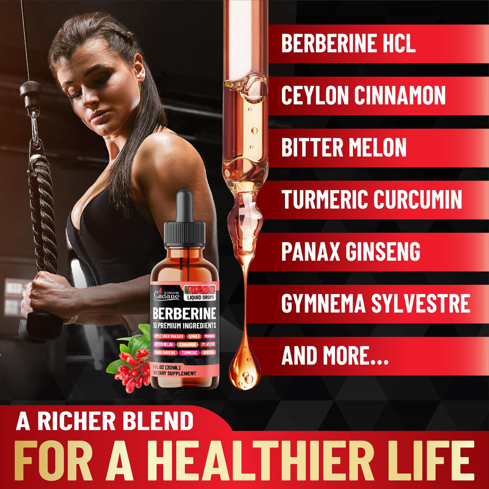 Pineapple flavored Berberine Drops ingredients