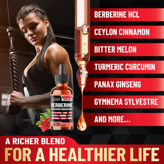Pineapple flavored Berberine Drops ingredients