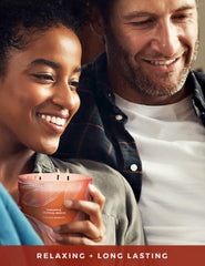 Glass jar with wood lid and Pineapple Tropical Breeze label