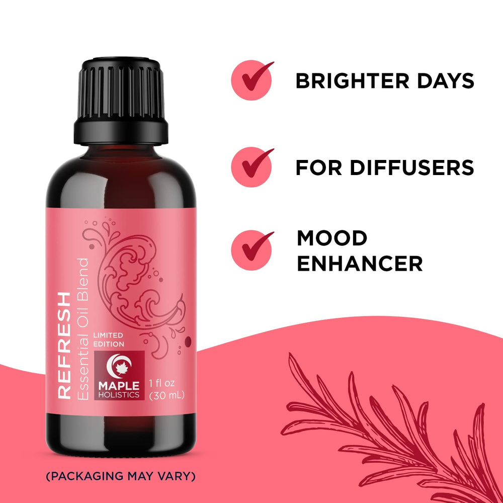 Packaging of Pink Grapefruit Essential Oil Blend