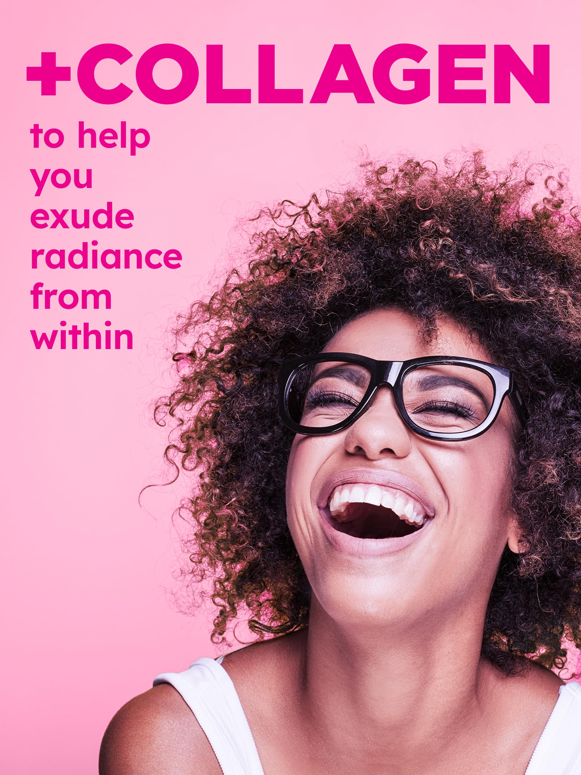 Ingredient list including biotin and collagen