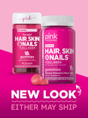Strawberry-flavored gummies close-up
