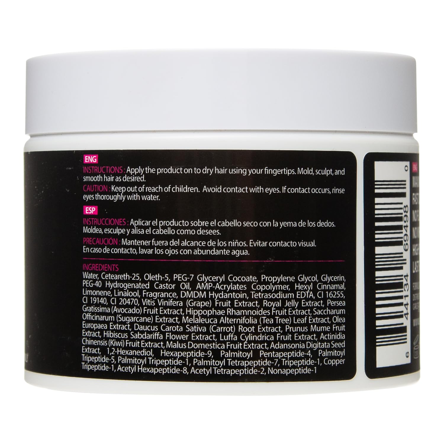 PINK LEMON Braiding Gel close-up texture for easy application