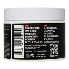 PINK LEMON Braiding Gel in hand ready for quick touch-ups