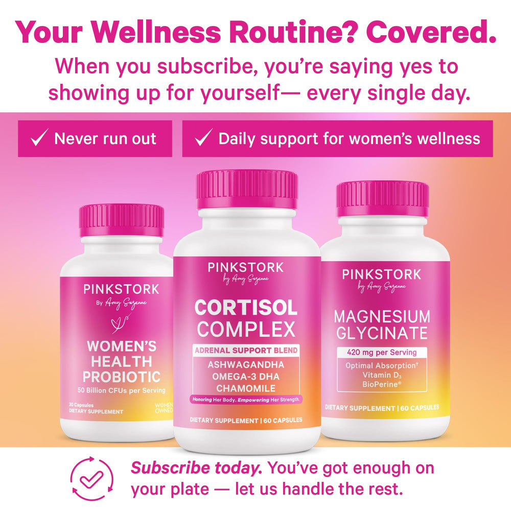 Saffron and Chamomile botanicals in the adaptogenic blend