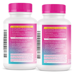 Lifestyle shot of Pink Stork Fertility Vitamins bottle