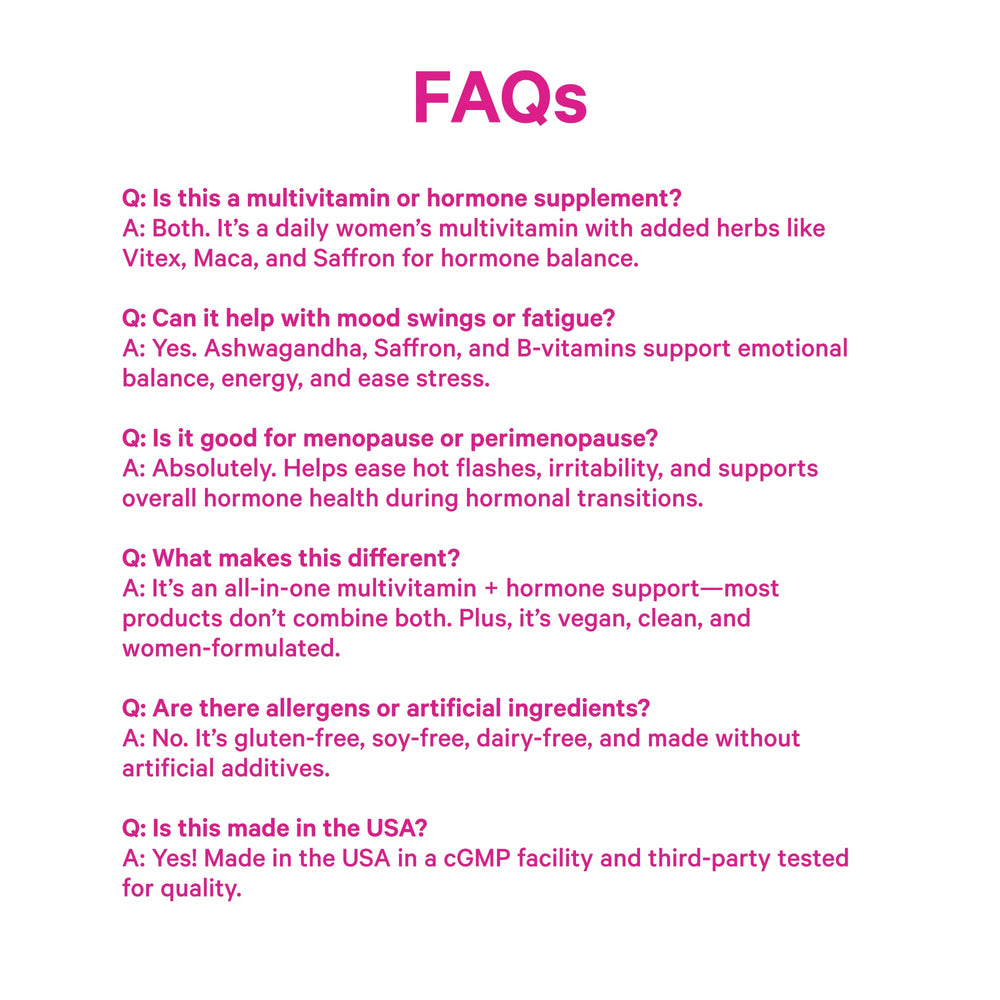Pink Stork branding emphasizing women-owned, third-party tested product