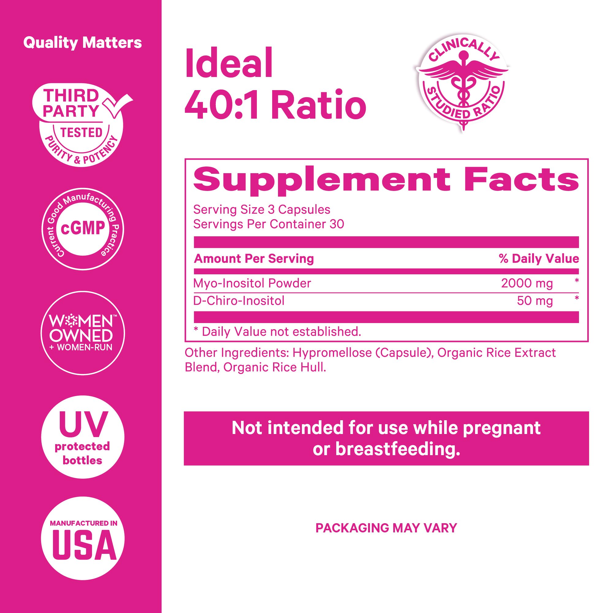 Pink Stork powder option demonstrates flexible open-capsule consumption.