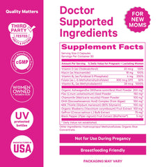 DHA from algae and Vitamin D3 capsules visual