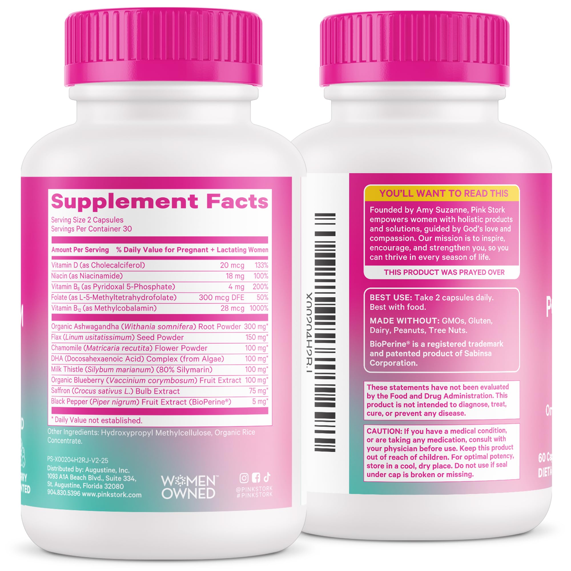 Breastfeeding-friendly postpartum supplement scene