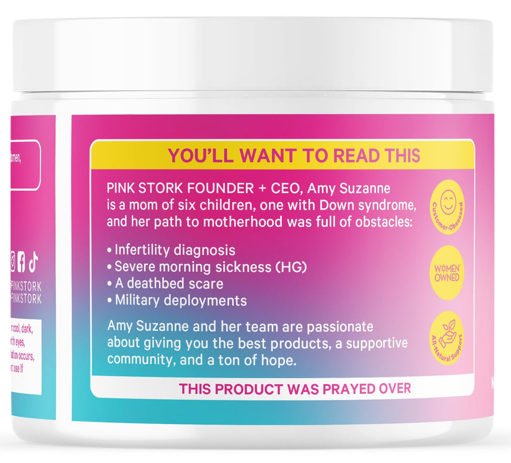 Pink Stork Wild Yam Cream demonstrates doctor-formulated hormone support for women.