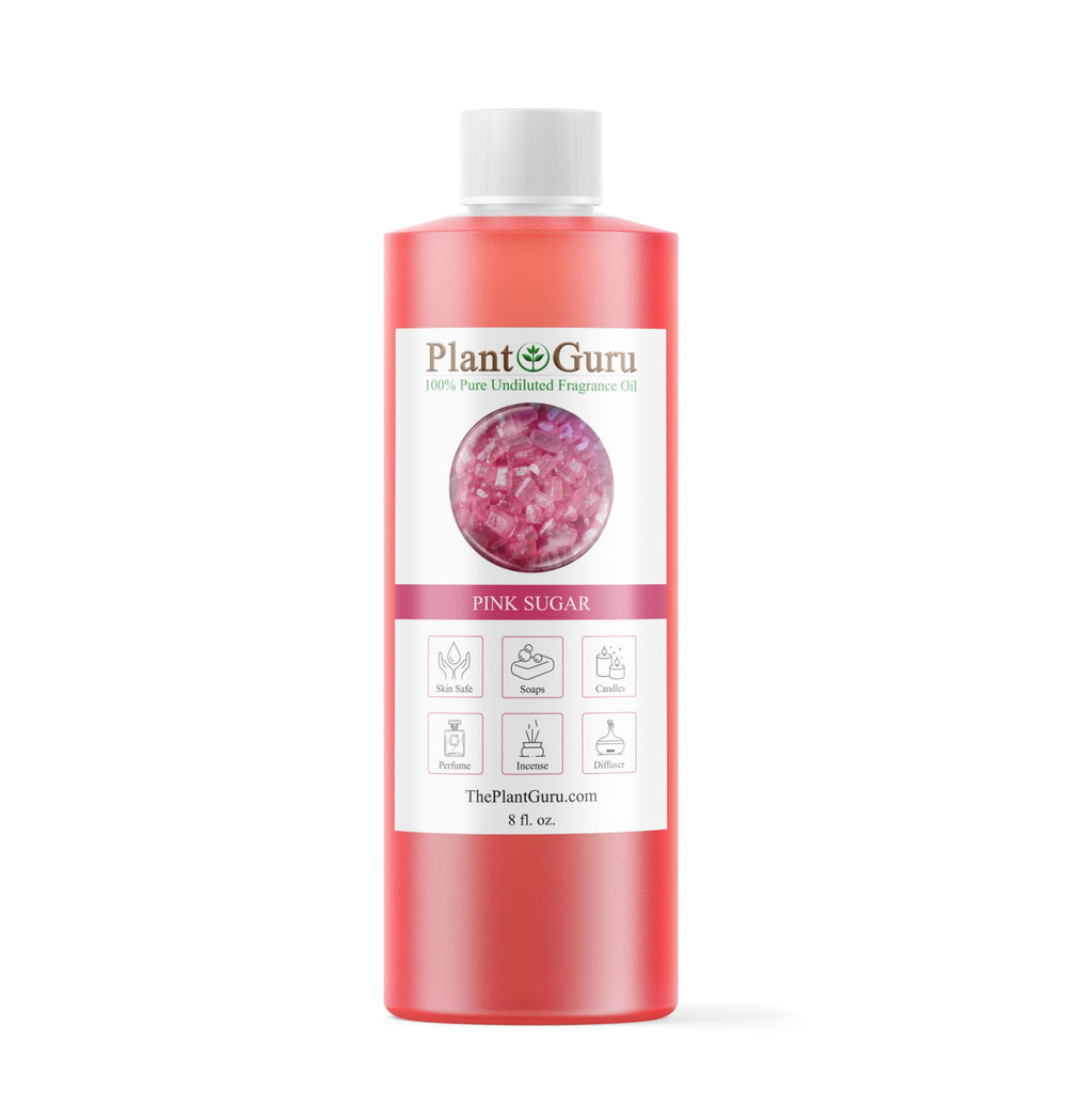 Pink Sugar Fragrance Oil 8 oz bottle - front view