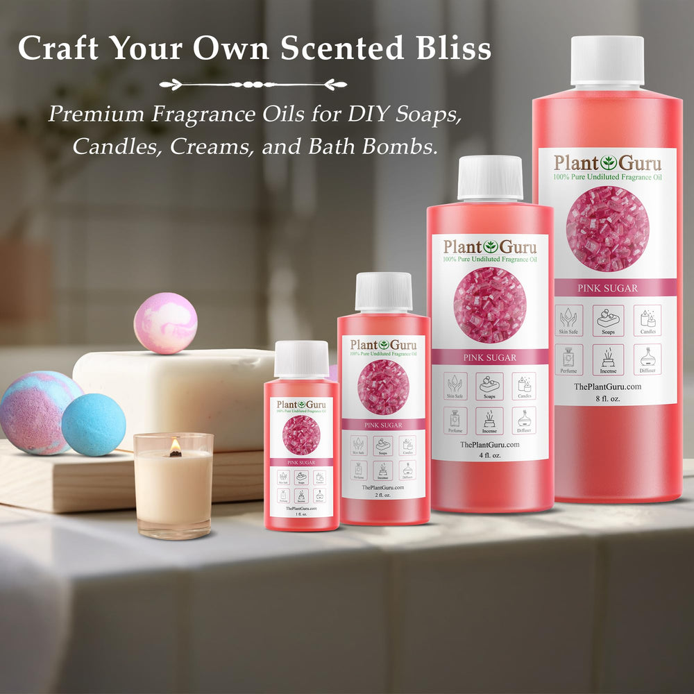 Diffuser-ready Pink Sugar fragrance oil for aromatherapy