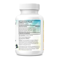 Piperine from black pepper enhances turmeric absorption