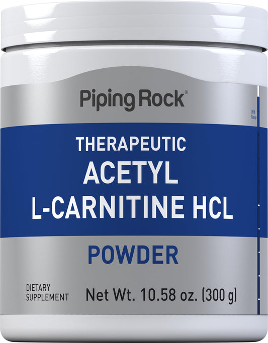Piping Rock Acetyl L-Carnitine Powder 300g bottle