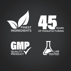 Piping Rock label and ingredient panel for transparency and quality