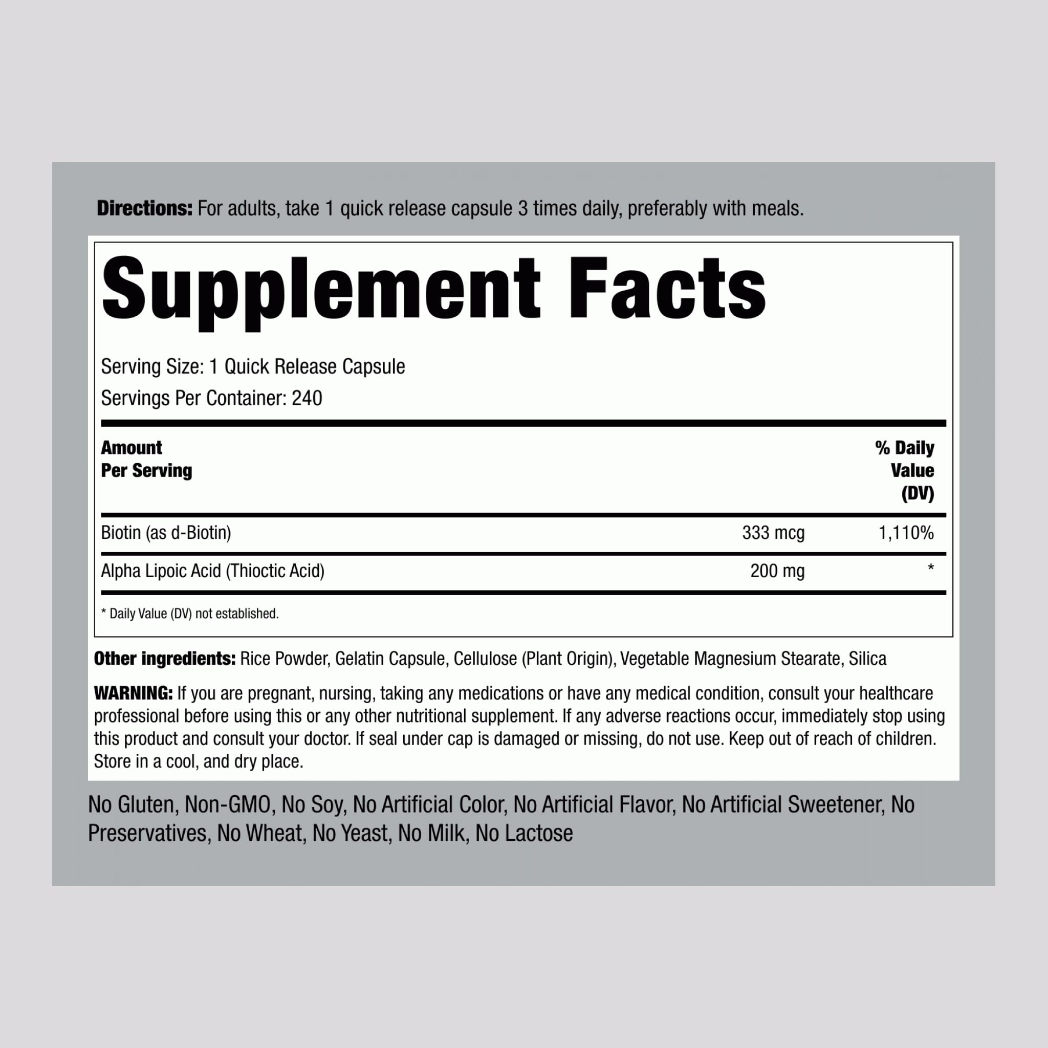 Piping Rock close-up of capsule texture highlighting quick-release form for consistent dosing