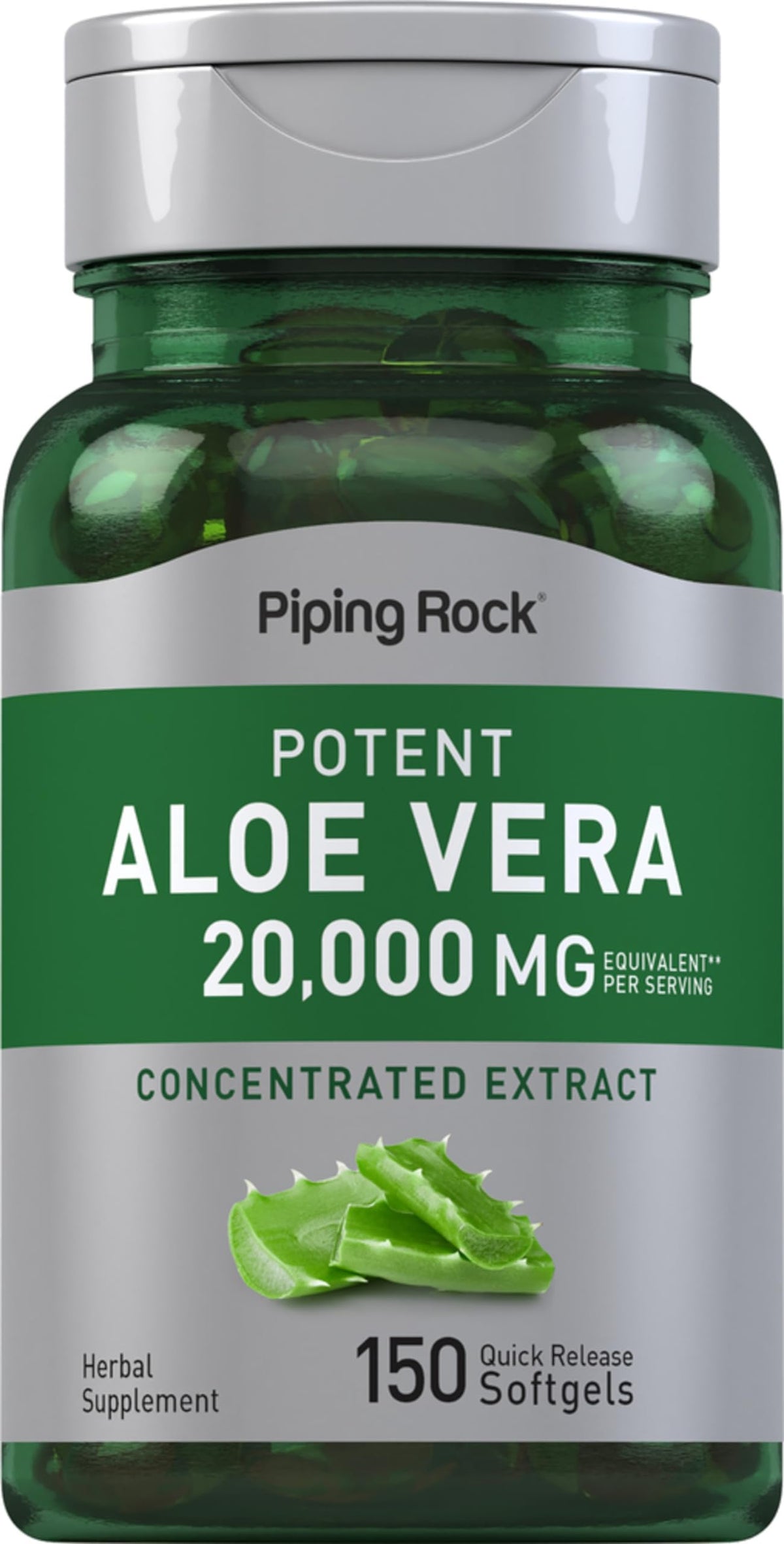 Piping Rock front packaging showing label and benefits