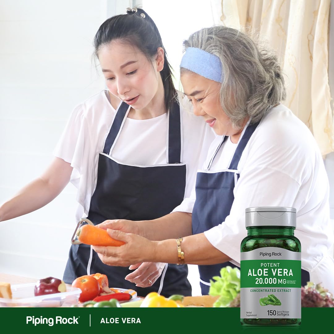 Piping Rock bottle beside daily supplements in a lifestyle setting