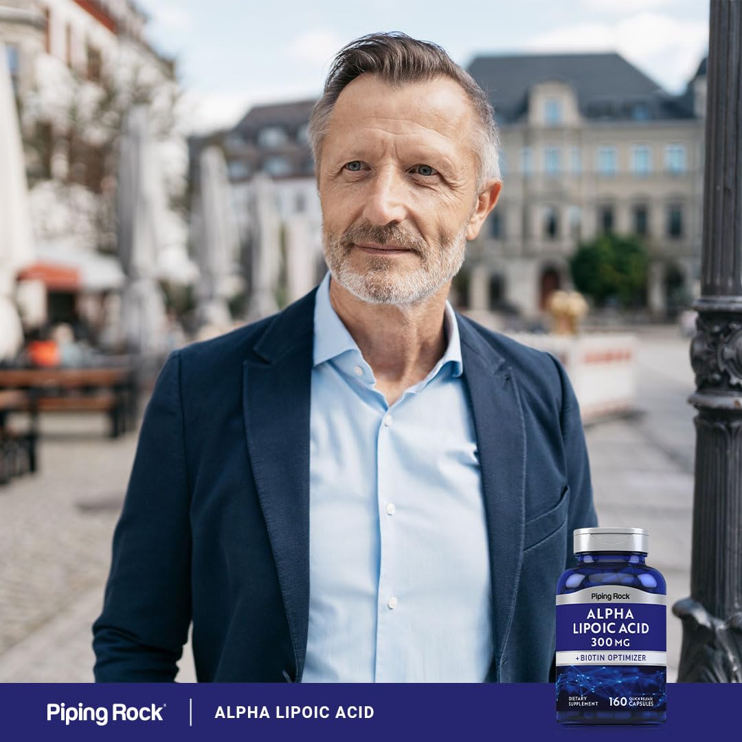 Capsules of Alpha Lipoic Acid 300mg with Biotin Optimizer