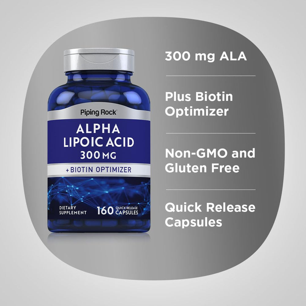 160 capsules container with Biotin Optimizer