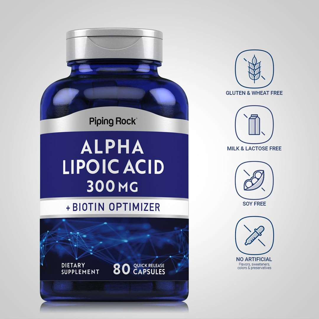 Biotin Optimizer graphic for Alpha Lipoic Acid 300mg
