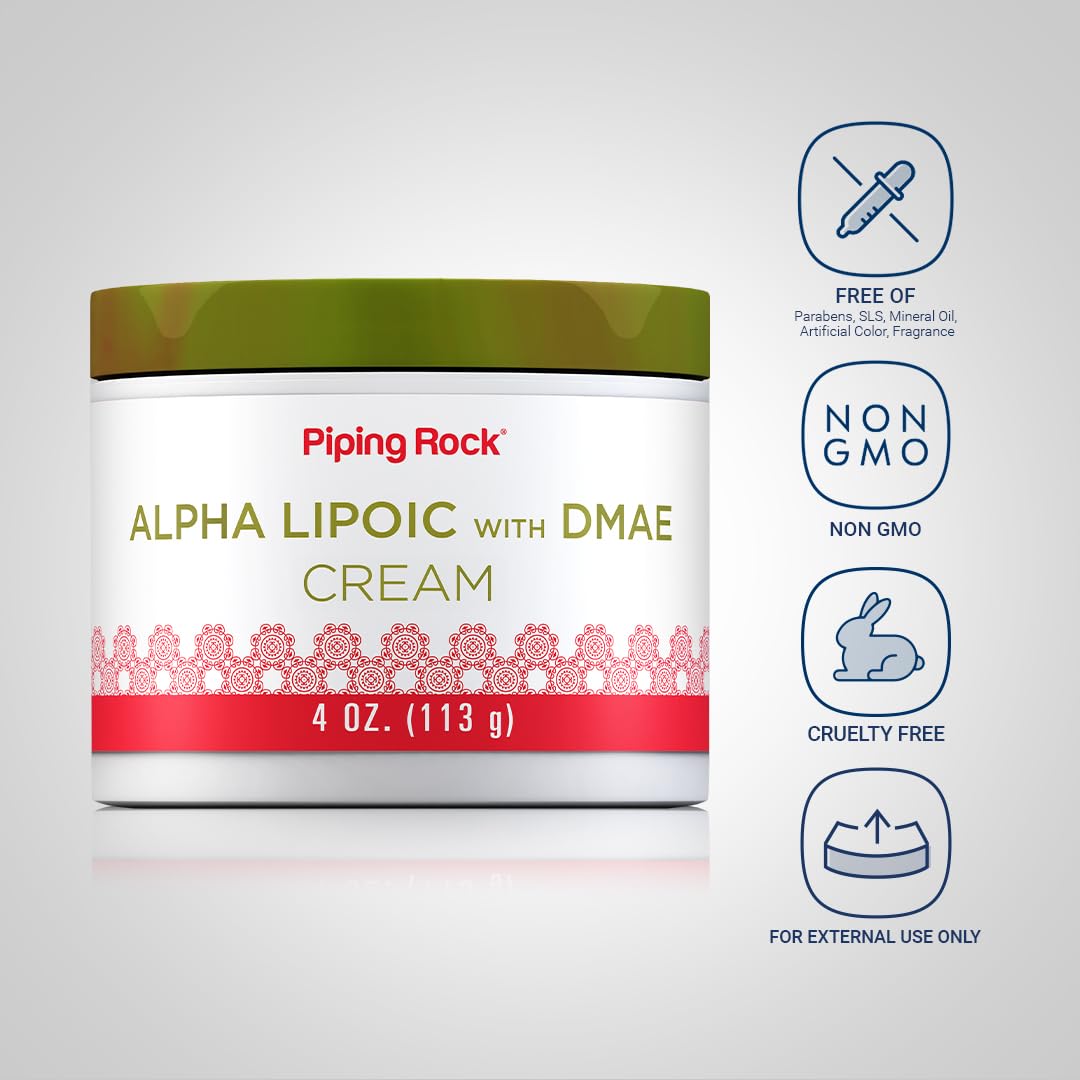 Piping Rock cream being applied to hand demonstrating easy absorption
