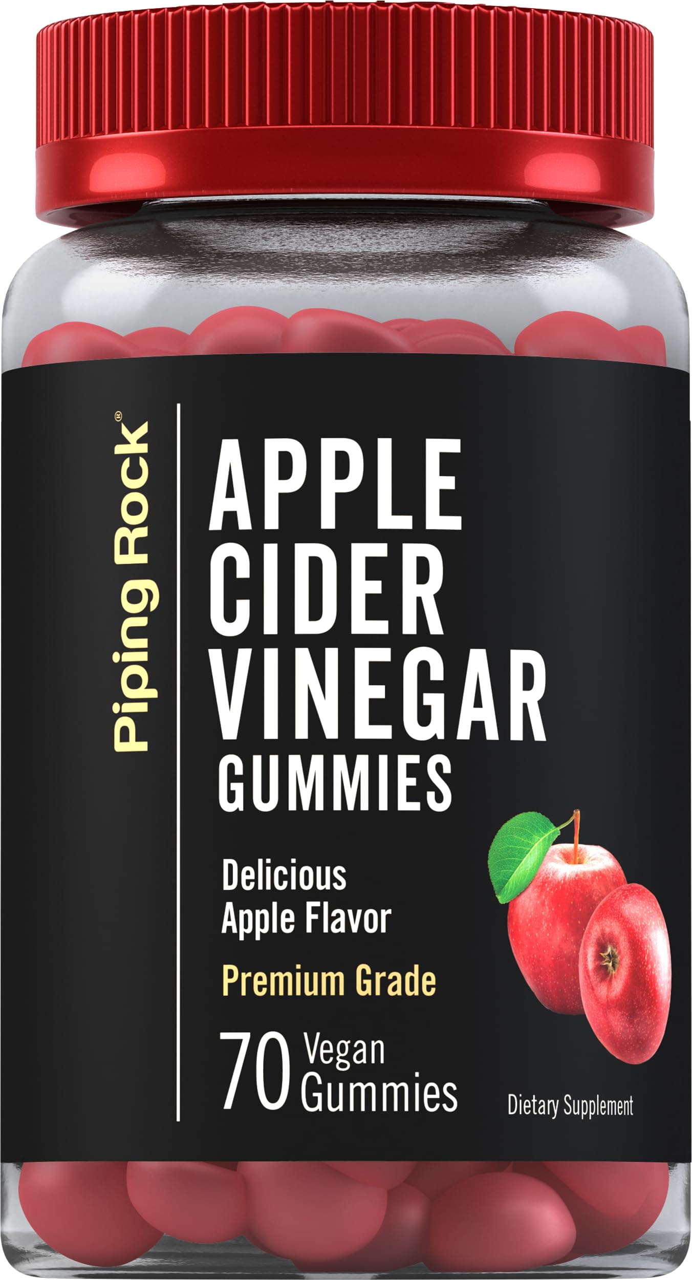 Piping Rock front packaging showing bottle and brand for shelf appeal