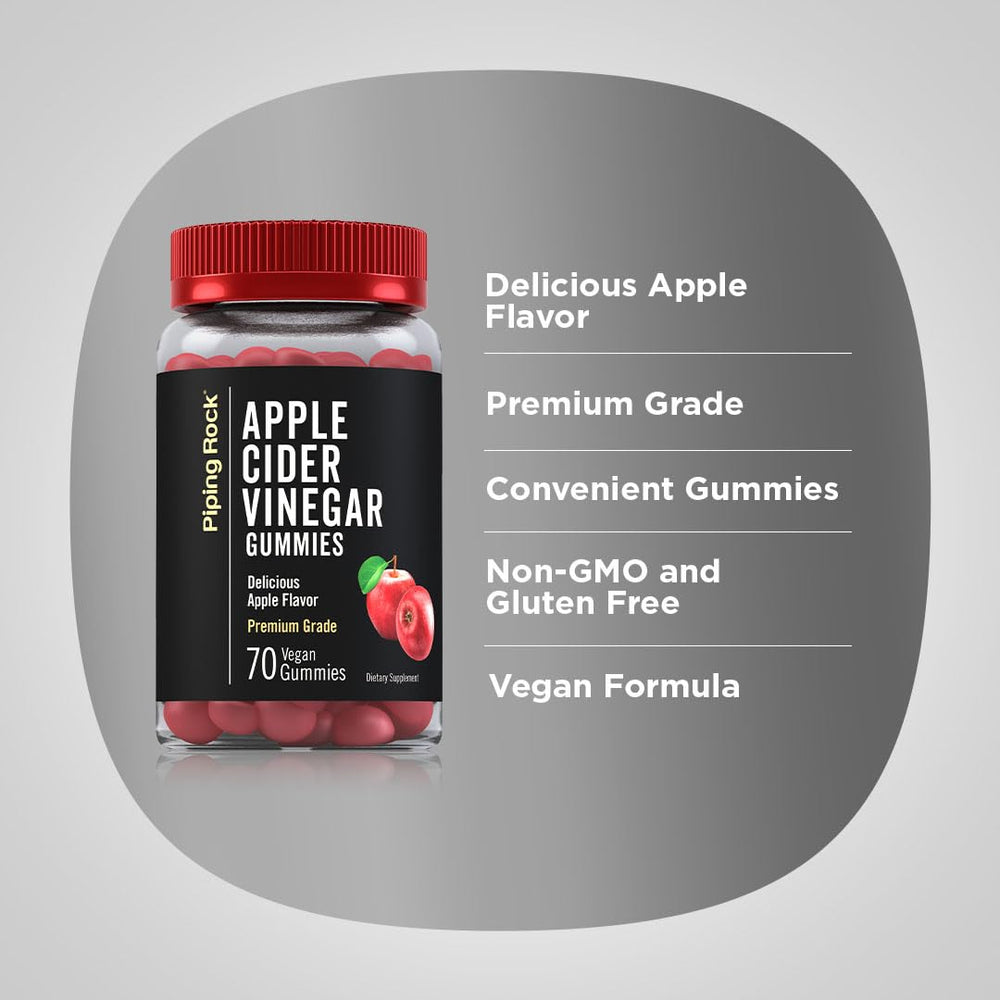 Piping Rock gummy on hand demonstrating convenient on-the-go use