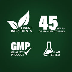 Piping Rock ingredient label close-up showing non-GMO and lab-tested claims