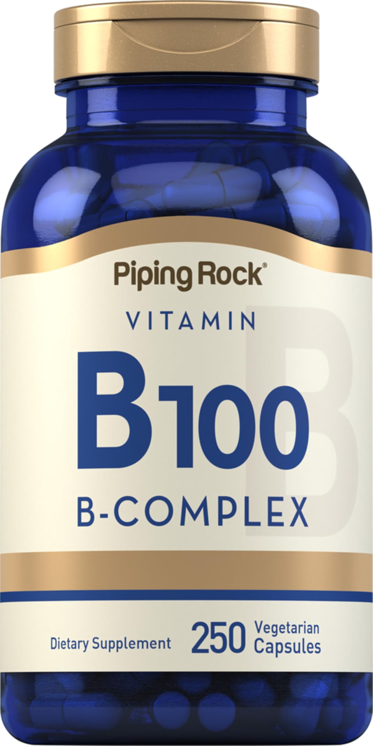 Piping Rock front packaging showing bottle and label for clear identification and trust