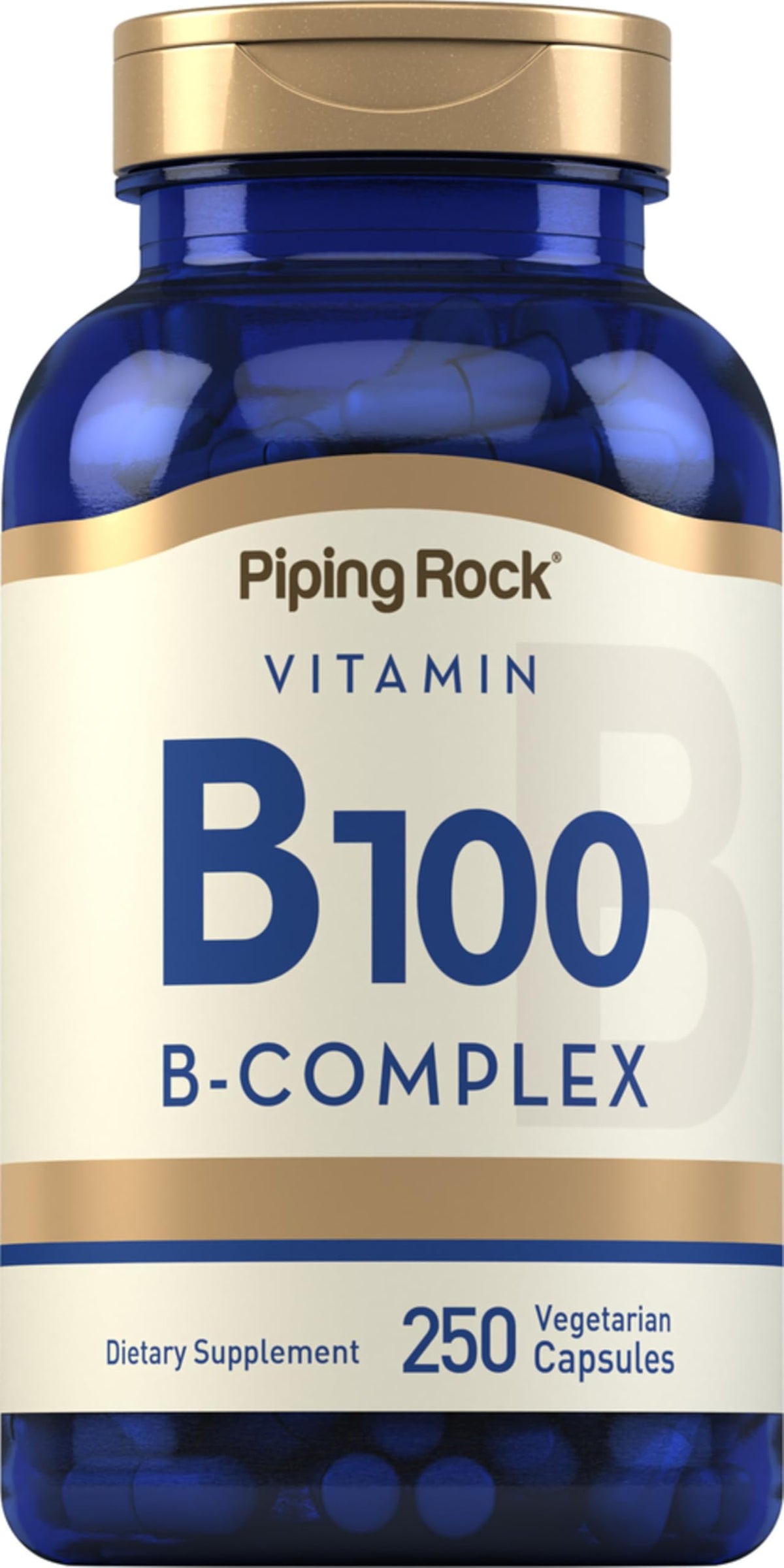 Piping Rock front packaging showing bottle and label for clear identification and trust