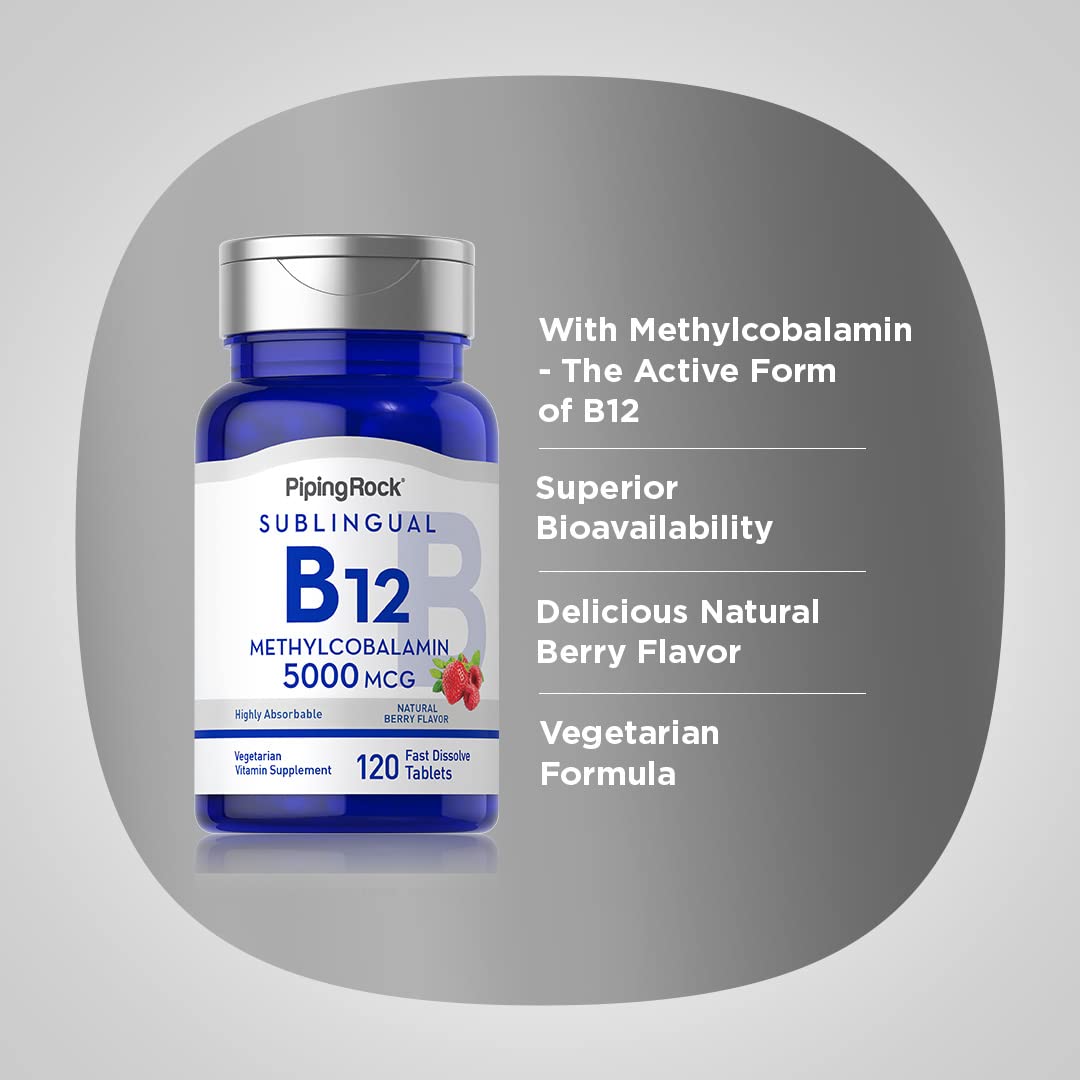 Fast-dissolve B12 tablets for quick potency