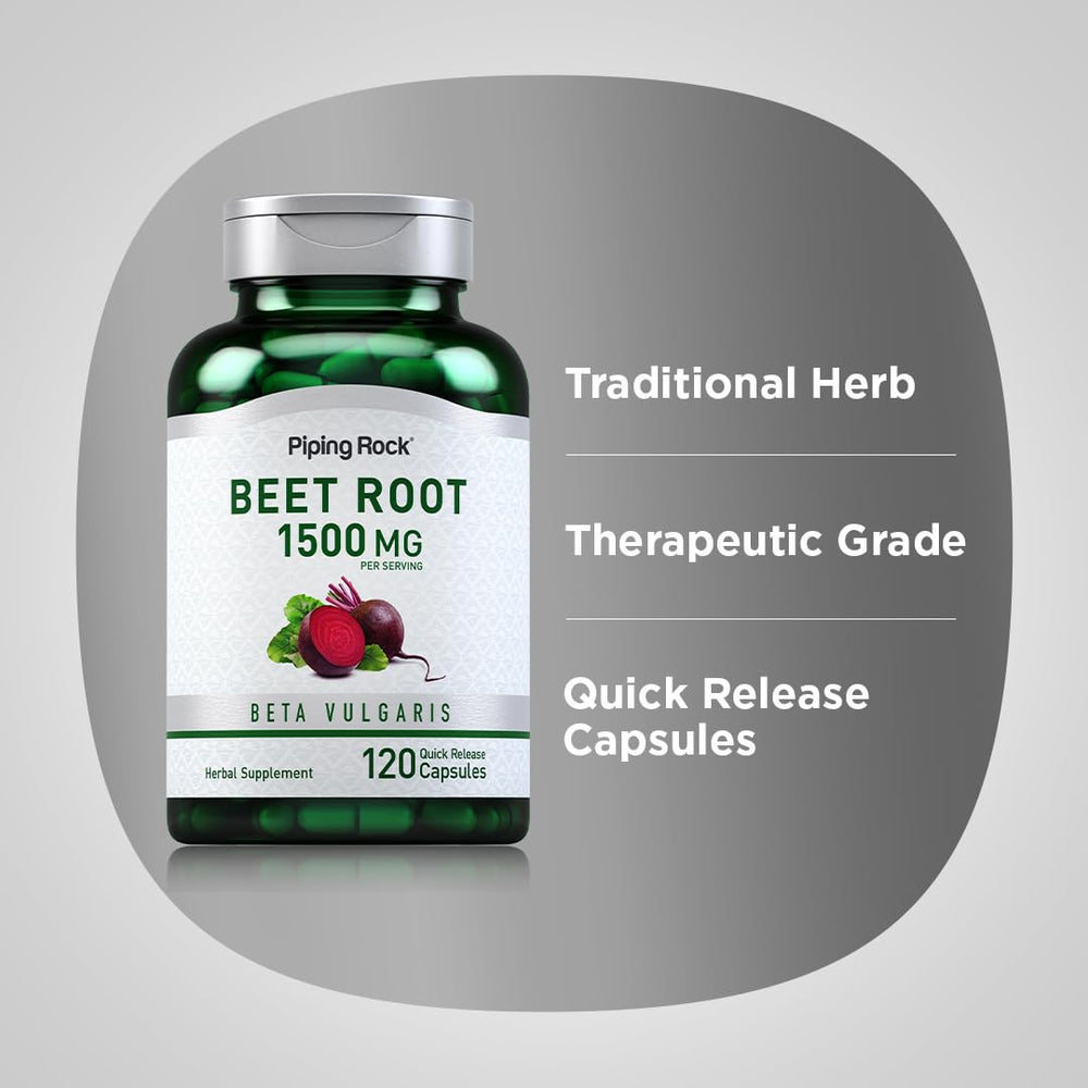 Close-up of individual Beet Root capsules