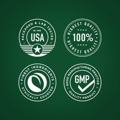 Piping Rock label detail showing 500 mg strength and gluten-free, non-GMO benefit