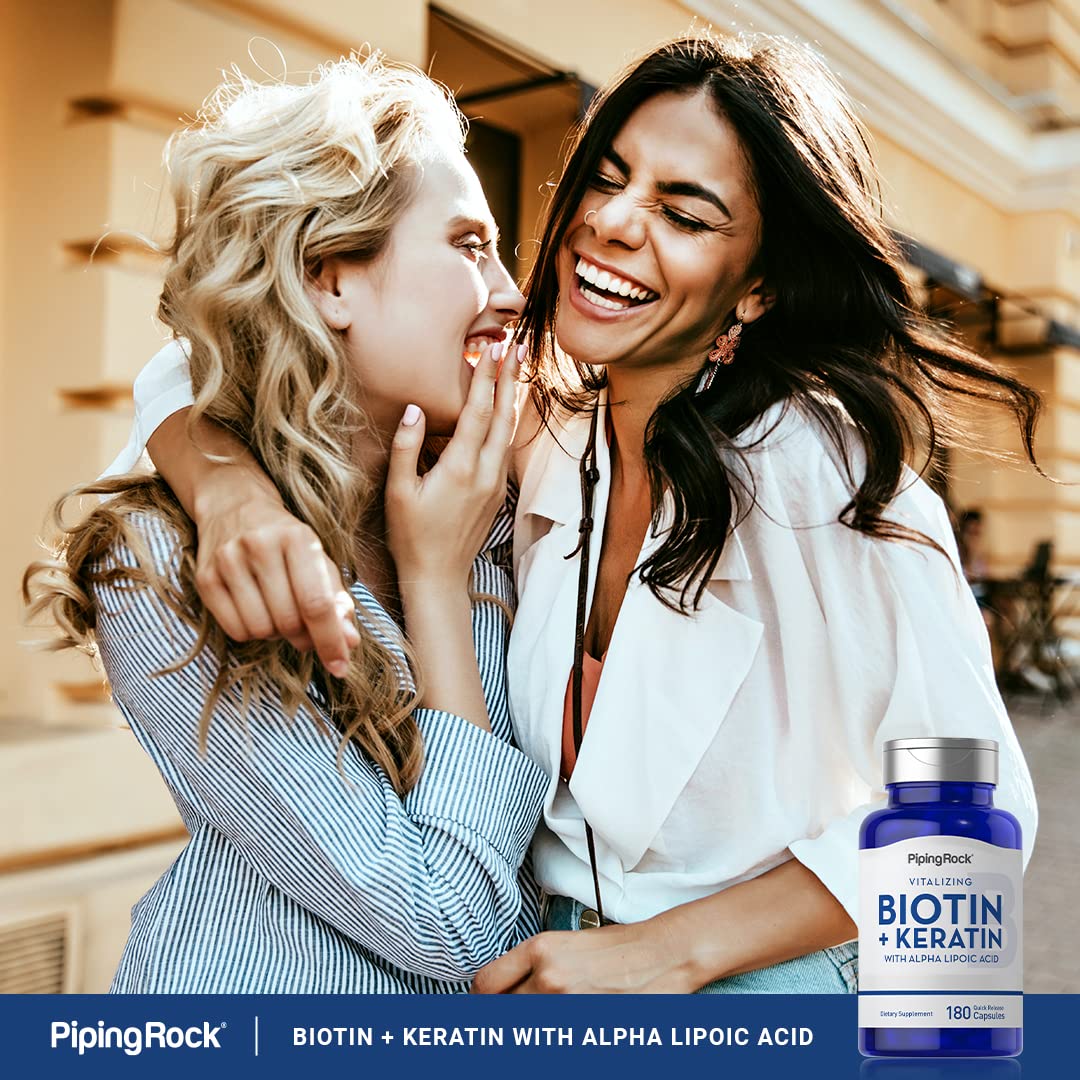 Piping Rock bottle on bathroom counter to show daily routine placement convenience