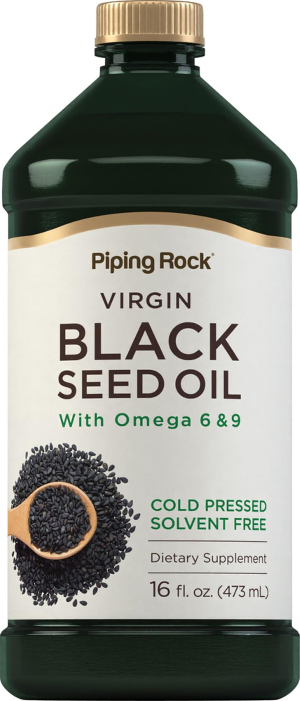 Piping Rock front label view showing product identity and size benefits