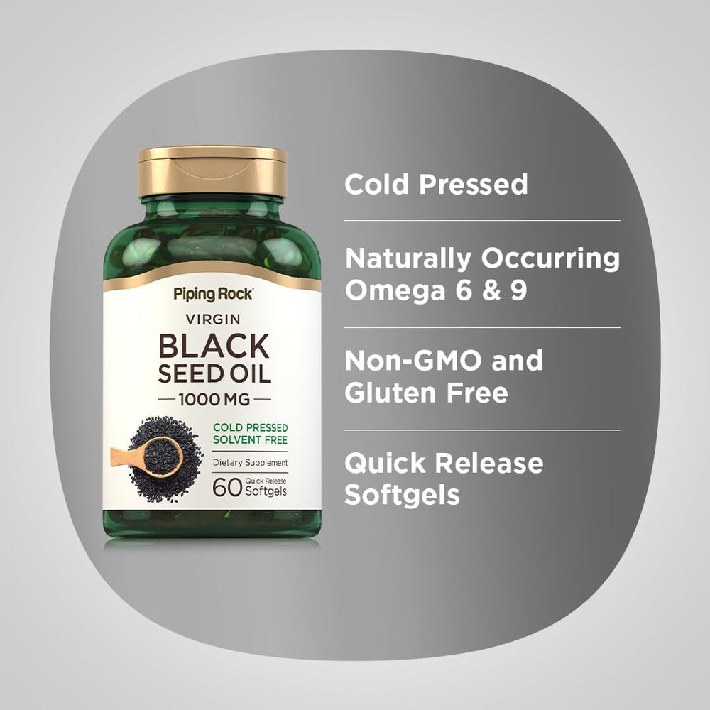 Product label highlighting 1,000 mg per softgel
