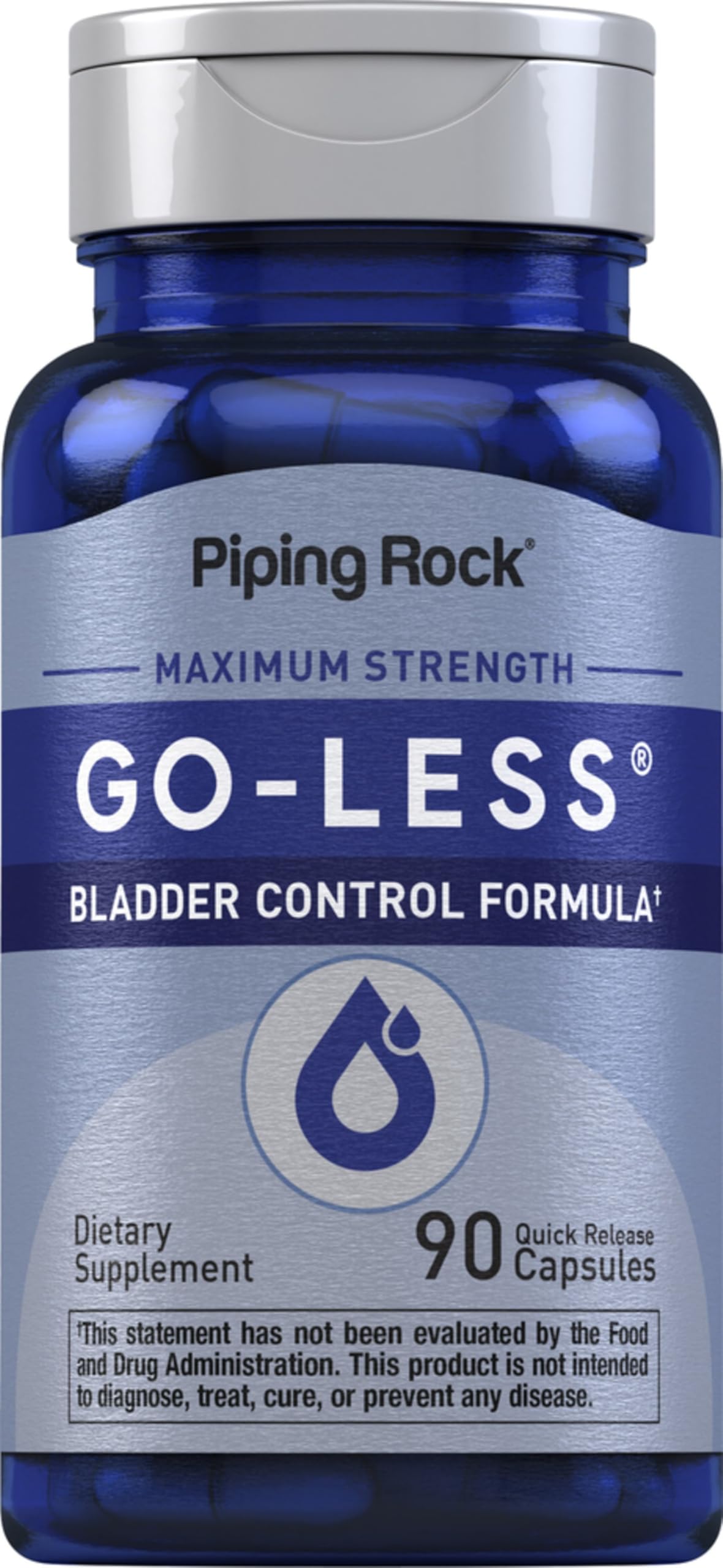 Piping Rock front packaging showing bottle and label benefits