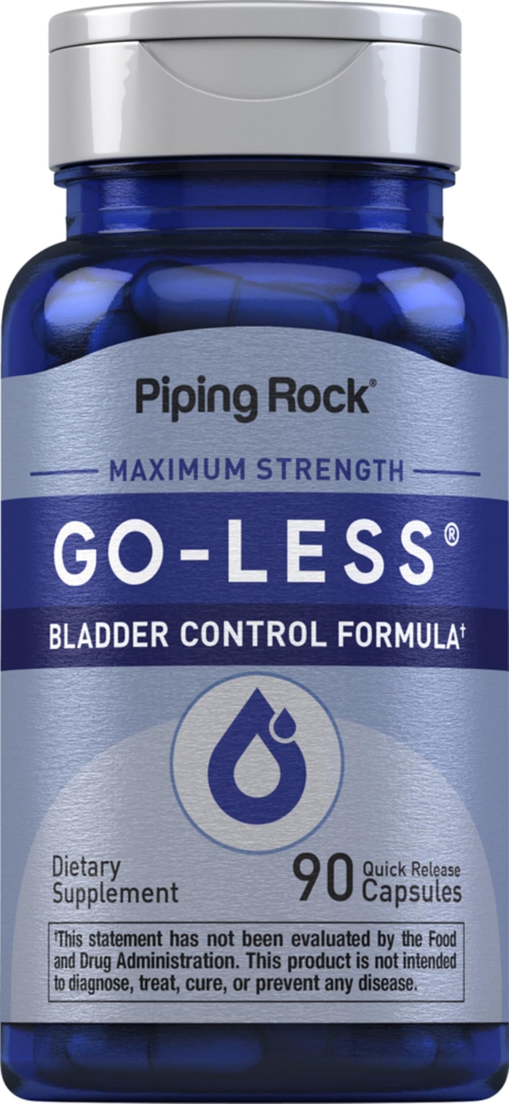 Piping Rock front packaging showing bottle and label benefits
