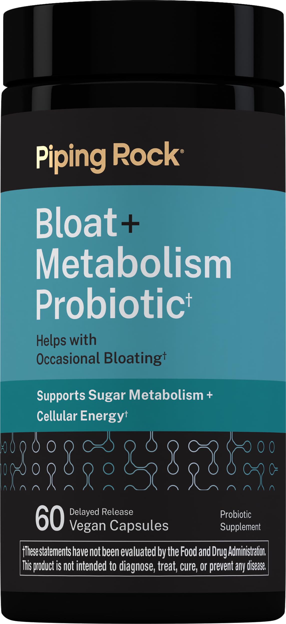 Piping Rock front packaging showing bottle and product name for clear identification and trust