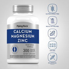 Piping Rock bottle label detail showing ingredient promises