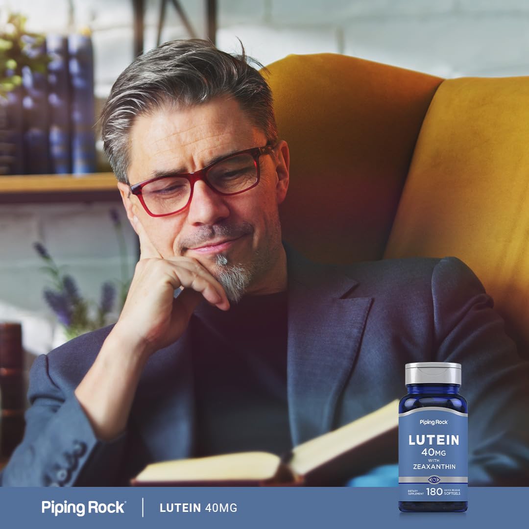 Piping Rock open bottle with softgels spilling to show bottle capacity and long supply