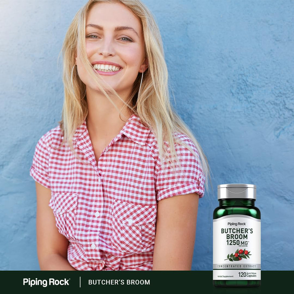 Piping Rock capsules in hand for size comparison and easy dosing