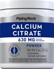 Piping Rock front jar image showing powder supplement and benefits